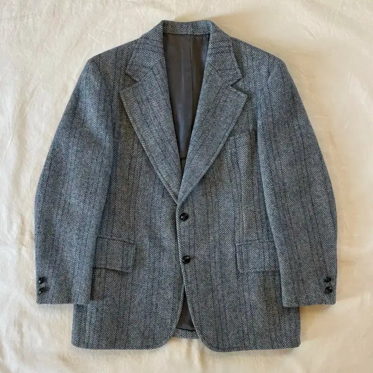ジャケット・アウター 60s- roberthall padded wool coat jacket 40R ファッション 60s- roberthall padded wool coat jacket